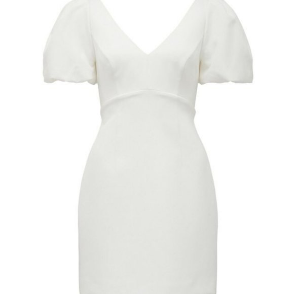 Emilia Puffed-Sleeve Mini Dress - Picture 5 of 5